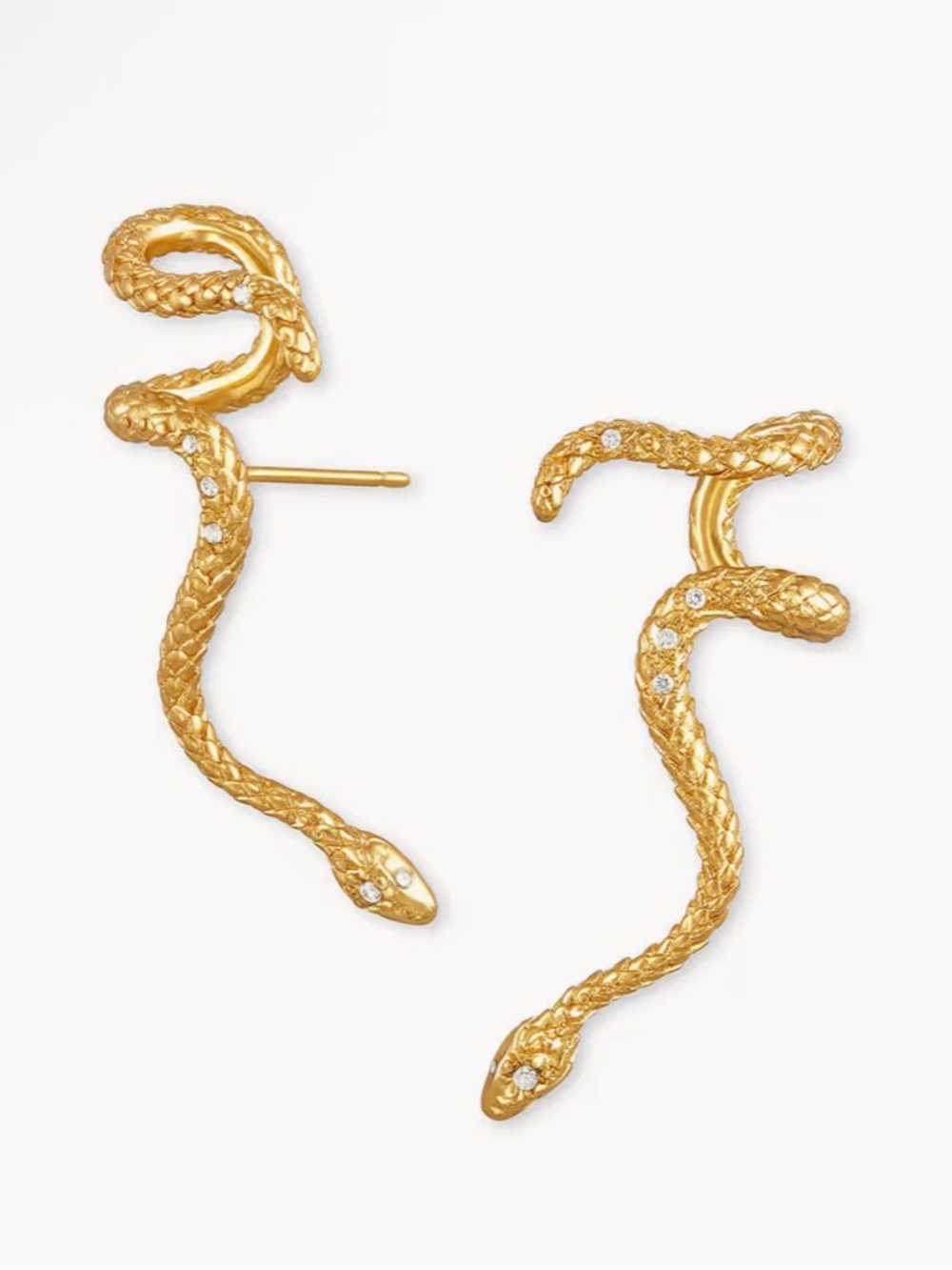 Kendra Scott Yellow Rose - Phoenix Ear Climber Earrings in Vintage Gold